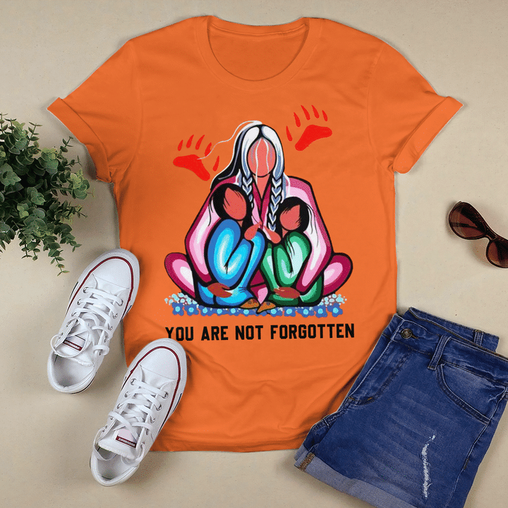 YOU ARE NOT FORGOTTEN ORANGE T SHIRT