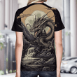 AOP T-shirt | The Ancient Dragon 08| Dragon T-shirt Design 9 | Training T-shirt | Samurai T-shirt