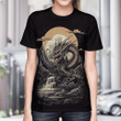 AOP T-shirt | The Ancient Dragon 10| Dragon T-shirt Design 10 | Training T-shirt | Samurai T-shirt