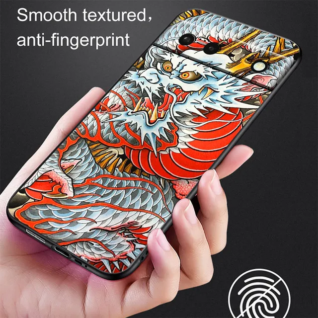 Japan Samurai Swordsman Phone Case For Google Pixel 7 Pro 6 Pro 6A 5A 5 4 4A XL 5G Black Soft Cover Fundas Cover