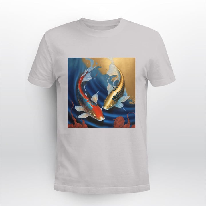 Classic Design | Japan KOI FISH Classic Art - Samurai T-shirt 26 | Japan T-shirt - Sweatshirt - Hoodie