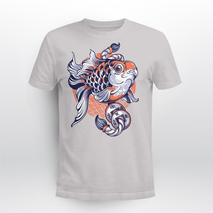 Classic Design | Japan KOI FISH Classic Art - Samurai T-shirt 31 | Japan T-shirt - Sweatshirt - Hoodie