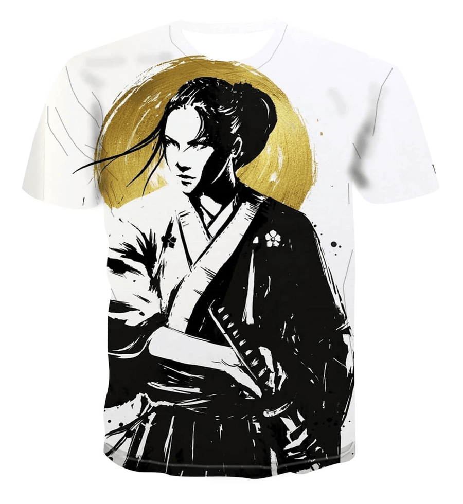 Japan Ninja Design For Men And Women T-shirt - Kingteeshop