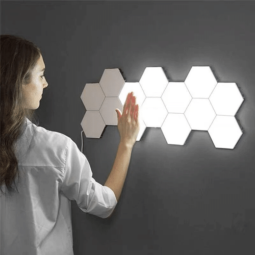Hexagon Touch Modular LED Lamp
