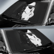 Darth Vader & Stormtrooper Star Wars Half Head Art Car Auto Sun Shade GFC022620