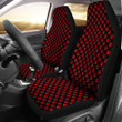 Red Paw Print Car Seat Covers Amazing Gift Ideas T041120