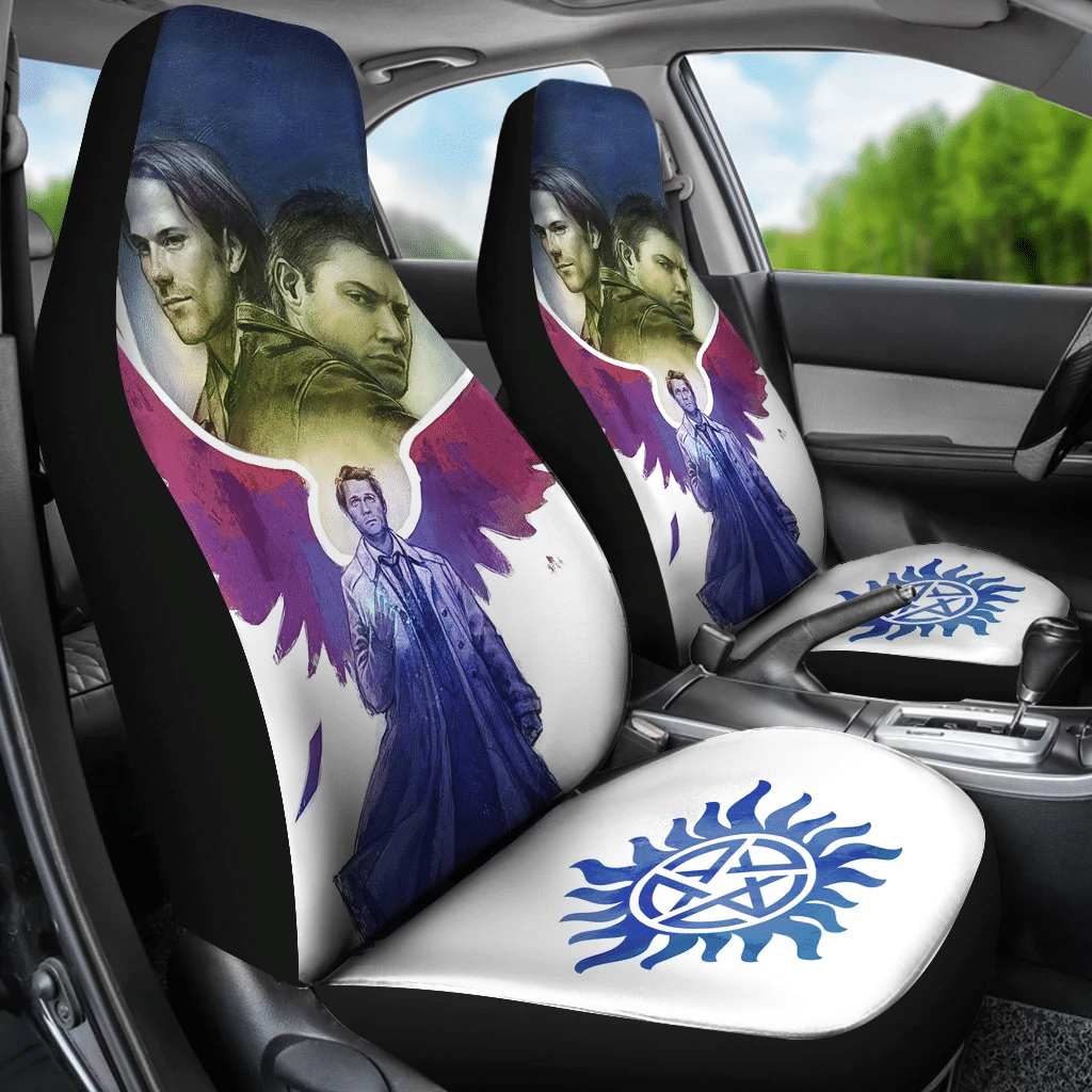 Dean And Sam Movie Supernatural Car Seat Covers H040320