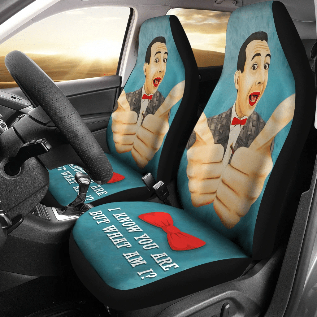Wee Pee Herman Funny Car Seat Covers Amazing Gift Ideas H290720