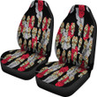 Sugar Skull Rose Car Seat Covers Amazing Gift Ideas T041520