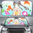 Anime Girl Blue Eyes Hd Car Sun Shade Anime Fan Gift T041720