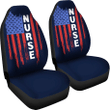 Nurse Symbol American Flag Art Car Seat Covers T041820