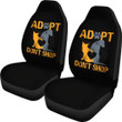 Adopt Don't Shop Animal Rescue Car Seat Covers T032022
