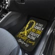 Bladder Cancer No One Fights Alone Car Floor Mats H042620