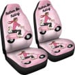 Rather Be Riding Scooter Girl Car Seat Covers Amazing Gift T041120