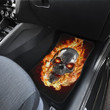 Skull Fire Art Car Floor Mats Amazing Gift Ideas T300720