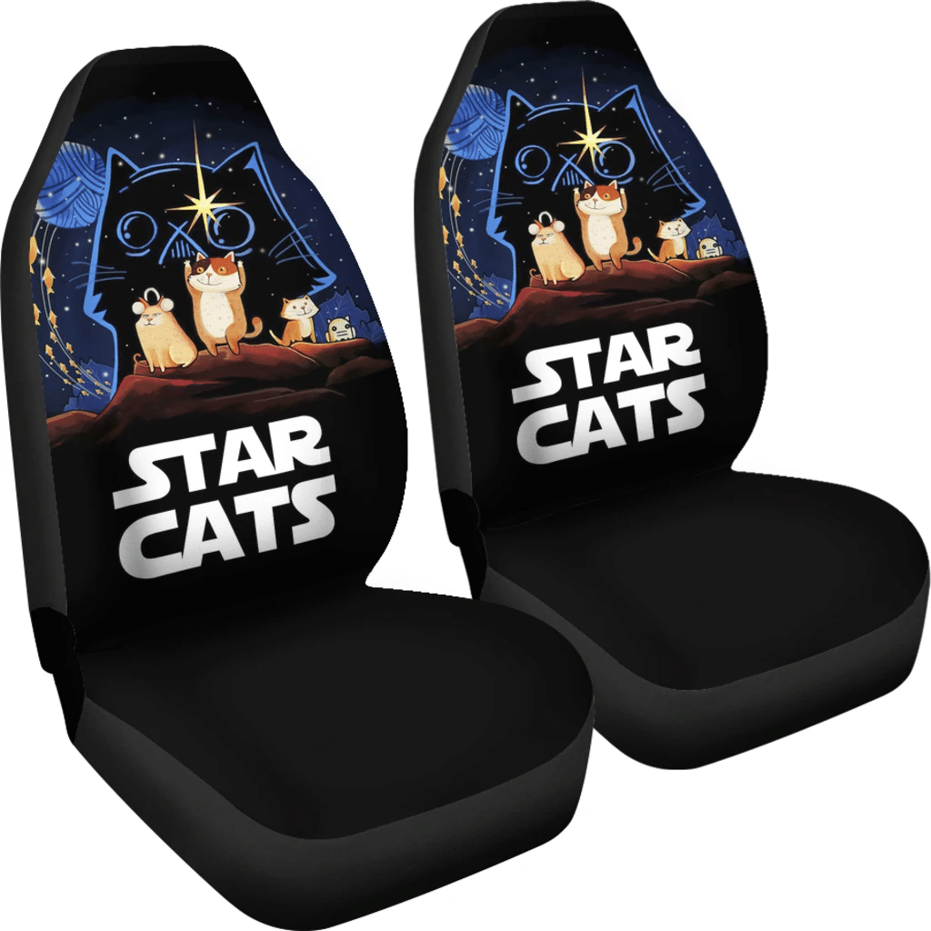 Star Cats Star Wars  Fan Art Car Seat Cover H082320