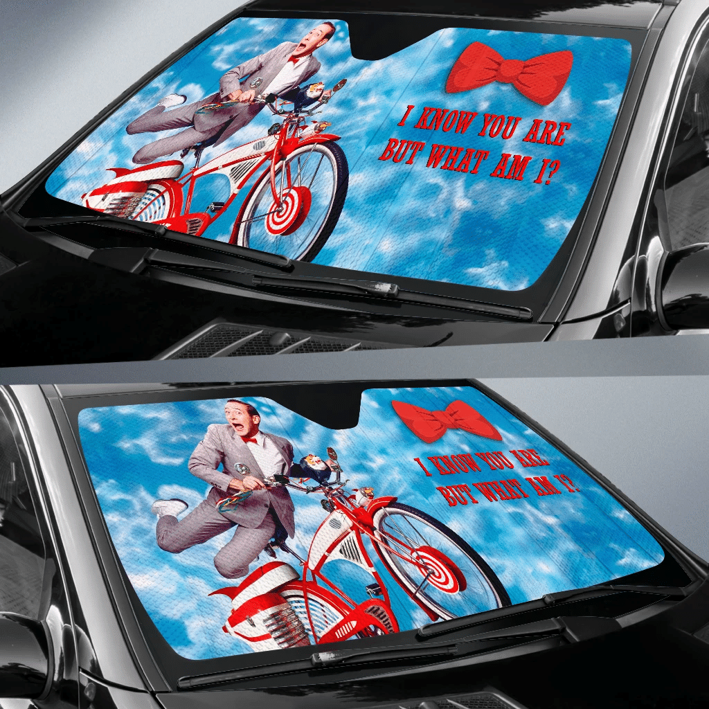 Wee Pee Herman Bike Car Sun Shades Amazing Gift Ideas H290720