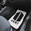 Army Bts White Theme Car Floor Mats 191017