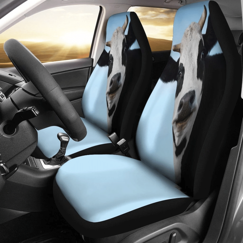 Funny Cow Animal Car Seat Covers