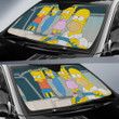 Simpsons Cartoon Funny Car Sun Shades Auto