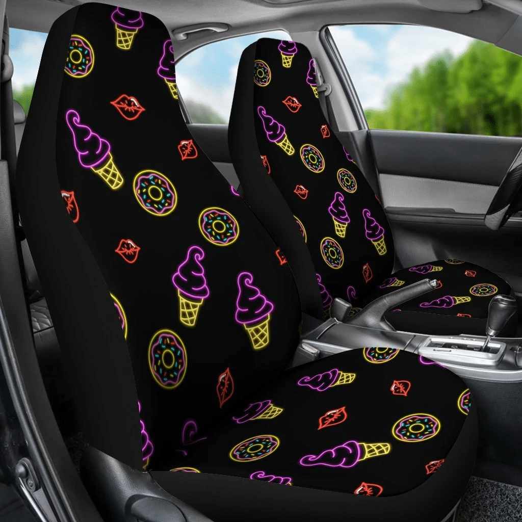 Icream And Donut Car Seat Covers