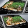 Funny Squirrel Car Sun Shades Auto