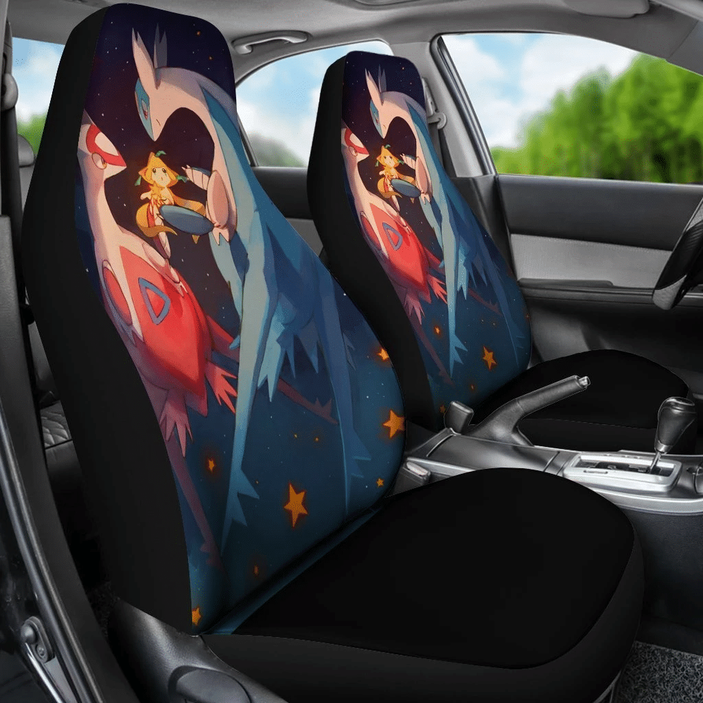 Latios Latias Jirachi Pokemon Car Seat Covers