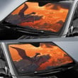 Flying Dragon Sunset Clouds Auto Sun Shades