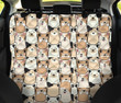 Dog Head Funny Pet Seat Cover