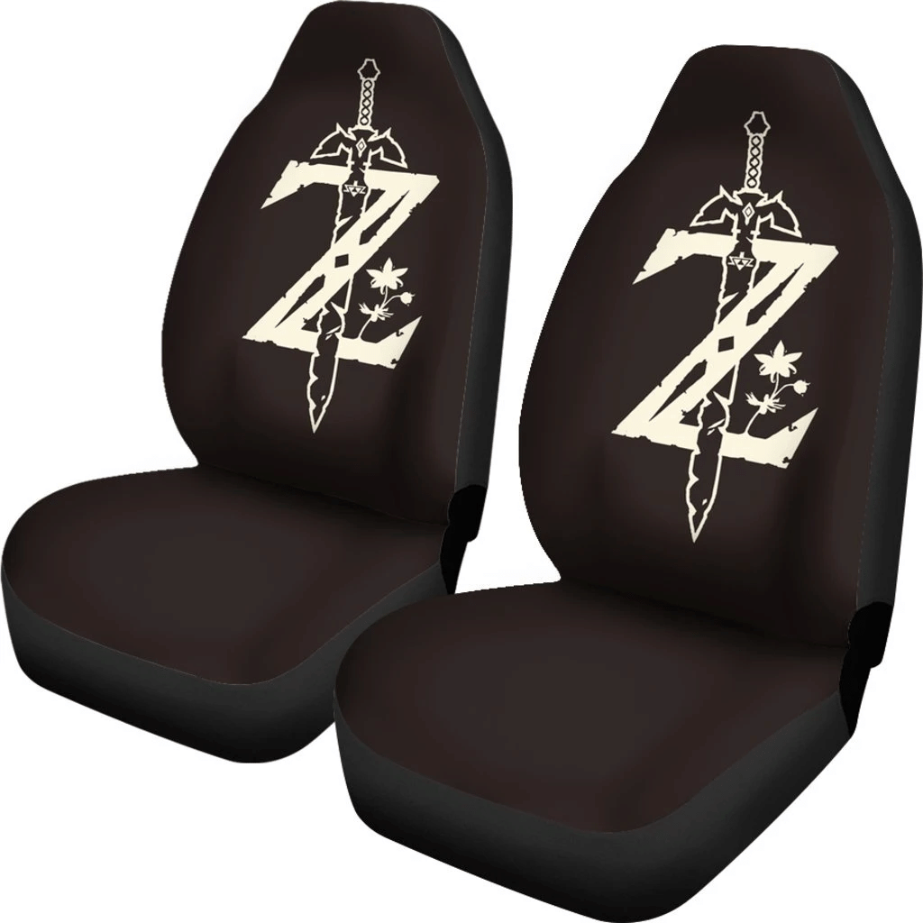 Legend Of Zelda Breath The Wild Anime Car Seat Covers 6