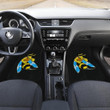 Angry Bee In Black Theme Car Floor Mats 191018