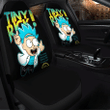Tiny Funny Rick And Morty Cartoon Car Seat Covers