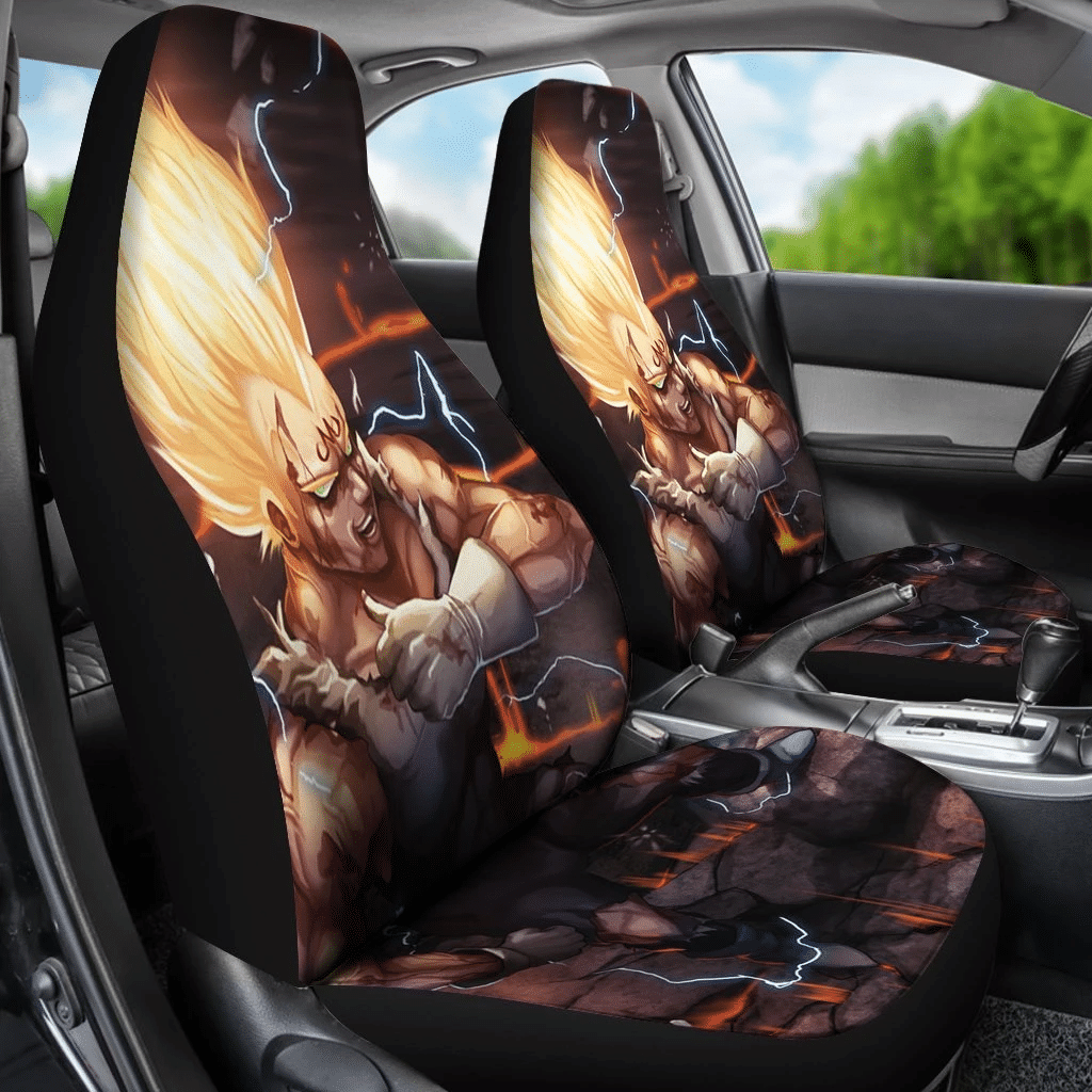 Majin Vegeta Dragon Ball Car Seat Covers 3