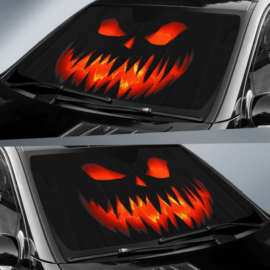 Halloween Car Sun Shades Auto Sun Shades