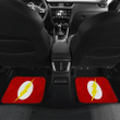 Flash Logo Dc League In Red Theme Car Floor Mats 191022