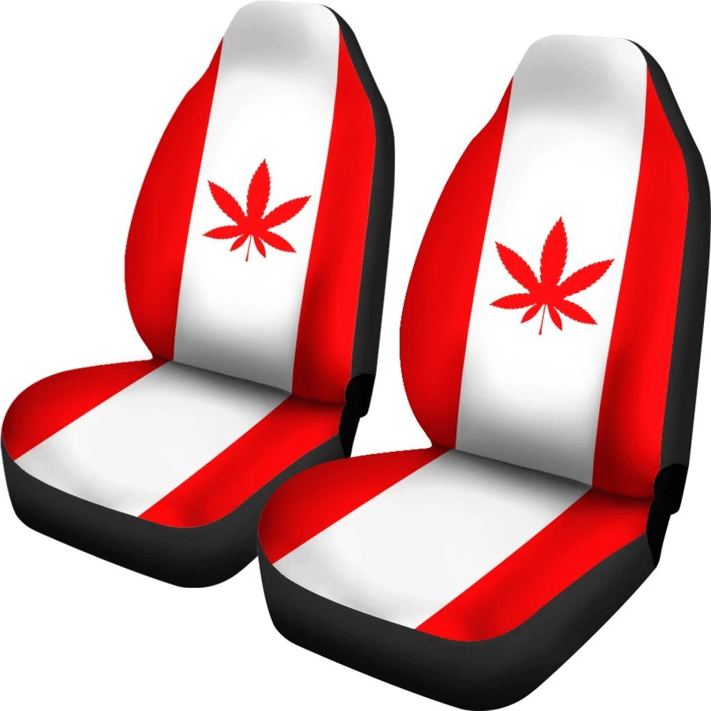 Canada Flag Car Seat Covers 191119 (Set Of 2)