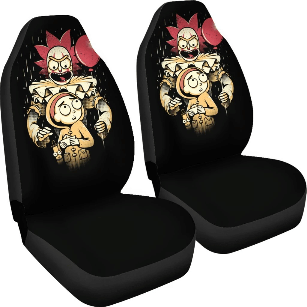 Rick And Morty It Car Seat Covers