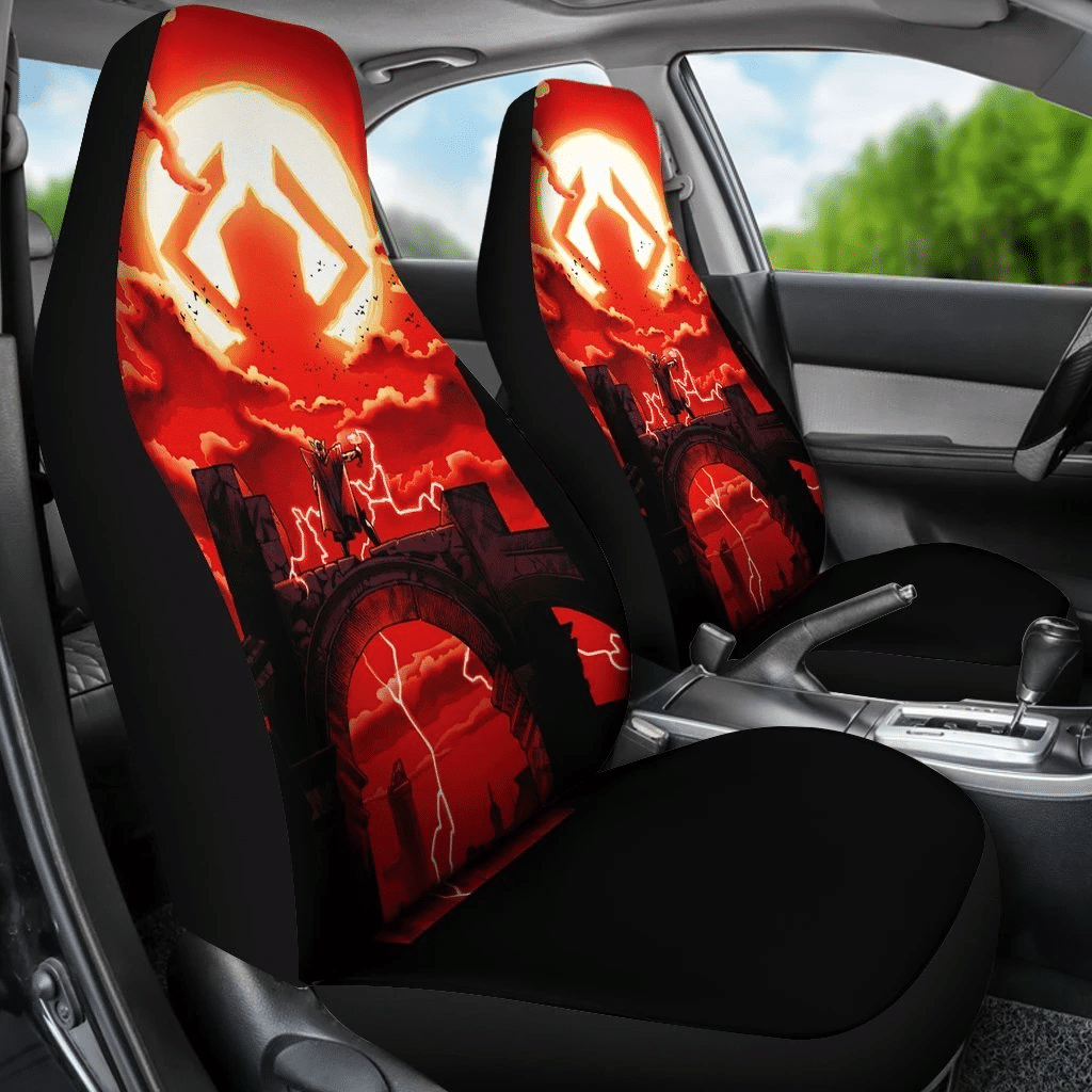 Galactus Vs Thor Mavel Car Seat Covers