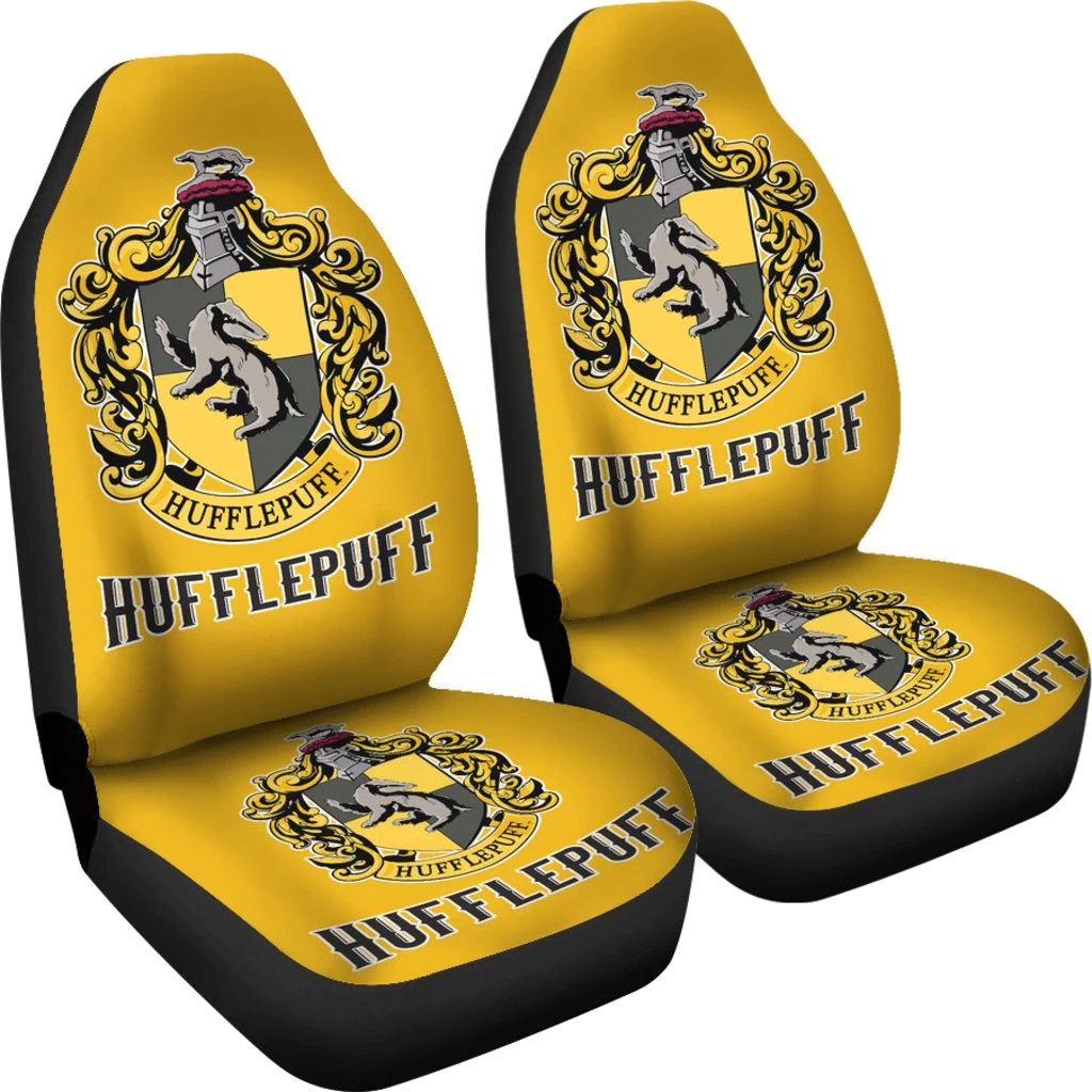 Hufflepuff Car Seat Covers Harry Potter Movie Fan Gift H1224