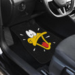 Daffy Duck Funny Cartoon In Black Theme Car Floor Mats 191021