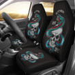 Harry Potter Car Seat Covers Slytherin Skull 1092 191212