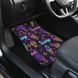 Icecream Symbols Custom In Purple Theme Car Floor Mats 191023