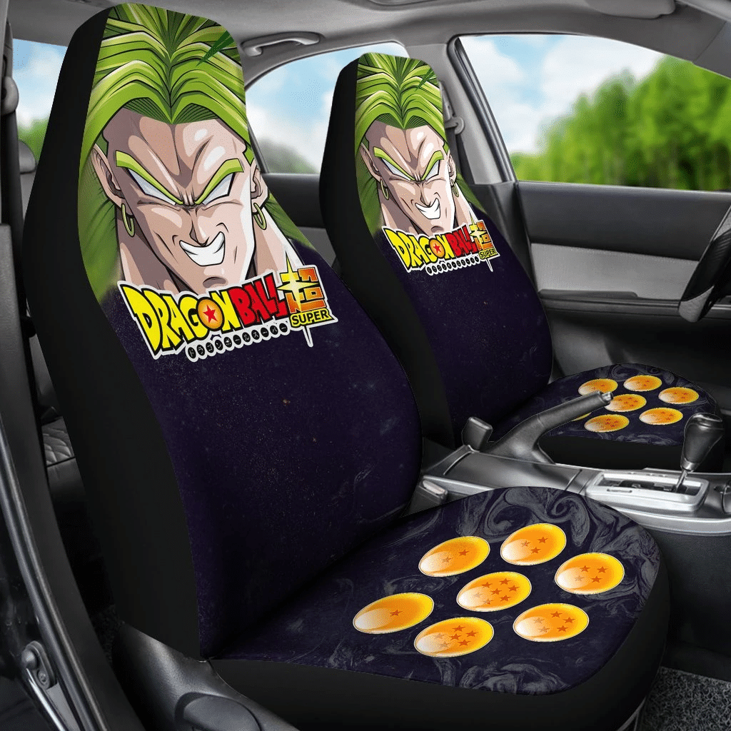 Broly Dragon Ball Anime Car Seat Covers 191122