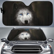Werewolf Blue Eyes Car Sun Shades Auto
