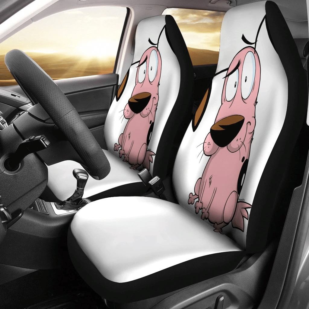 Courage The Cowardly Dog Car Seat Covers