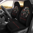 Demon Slayer Anime Car Seat Covers - Tanjiro And Nezuko Kamado Power In Circle Seat Covers