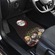 Demon Slayer Anime Car Floor Mats - DS Cute Chibi Characters New Year Artwork Car Mats