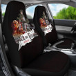 Attack On Titan Anime Car Seat Covers AOT Levi Ackerman Titan Transforming Red Smoking Seat Covers