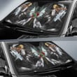 Attack On Titan Anime Car Sunshade AOT Historia Fighting Artwork Wings Of Roses Sun Shade