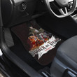 Attack On Titan Anime Car Floor Mats AOT Levi Ackerman Titan Transforming Red Smoking Car Mats